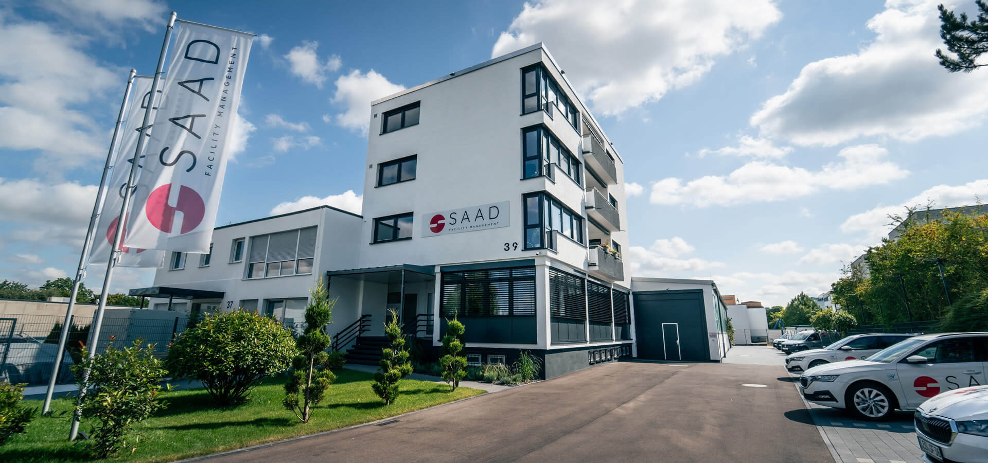 Gebäude Firmensitz von Facility Management SAAD